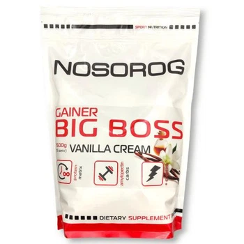 Гейнер NOSOROG Gainer BIG BOSS (1,5 кг, vanilla cream)