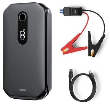 Автомобільний пуско-зарядний пристрій 12000mAh Baseus Super Energy Pro Car Jump Starter CRJS03-01 павербанк Black