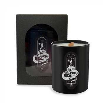 Ароматична соєва свічка Gifty Змія срібна (AA-0173466)