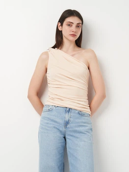 Футболка жіноча Zara 3067/107 XL Бежева (03067010727058)