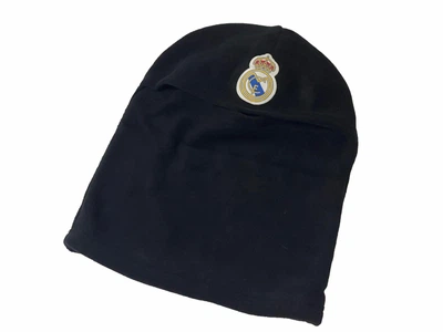Шапка балаклава FC Barcelona спортивная зимняя флисовая One size, черная