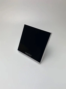 Сенсорний програмований WiFi терморегулятор HeatTech HTW124-240 Чорний для теплої підлоги