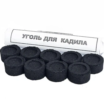 Вугілля кадильне 9шт/30мм (не швидкого розпалу)