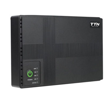 Джерело безперебійного живлення TTN Mini UPS DC1018P для роутера Wi-Fi 18W 10400мАч