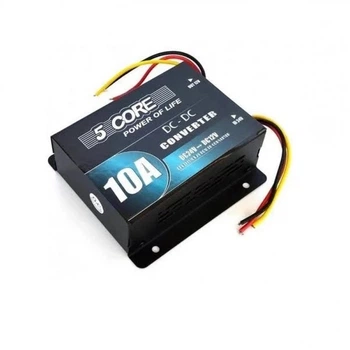 Конвертер DC/DC 24V-12V 10A для подключения нагрузки до 120Вт