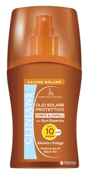 Масло-спрей для загара и защиты волос Clinians Sun SPF 10 150 мл (8003510022632)