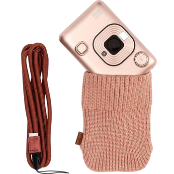 Zestaw akcesoriów do aparatu Fujifilm Instax Mini LiPlay Accessory Kit Gold (8720094750354)