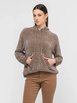 Худи женское Piazza Italia 01099-71819 L/XL Turtle Grey (2001099002041)