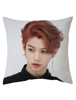 Подушка Феликс Stray Kids Стрэй кидс двухсторонняя 40х40см (p0072)