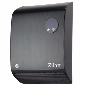 Тепловая завеса Zilan ZLN-5633 2000 Вт дисплей таймер Черный