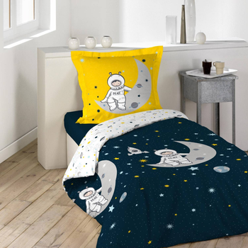 Pościel dla dzieci Douceur D'interieur Petit Astronaute 140 x 200 cm (3574386435369)