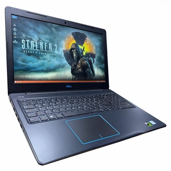 Игровой ноутбук Dell G3 3579/ 15.6" FullHD, IPS/ Intel Core i7 8750H (6 ядер/ 12 потоков)/ NVIDIA GeForce GTX 1050 Ti (на 4 GB)/ 16 GB/ 256 GB SSD + 128 GB SSD (Б/У)