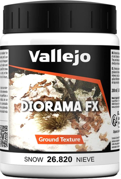 Pasta Vallejo Diorama FX 26.820 Ground Textures Snow 200 ml (8429551268202)