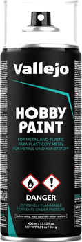 Primer-spray Vallejo Hobby Paint 28.010 400 ml White (8429551280105)