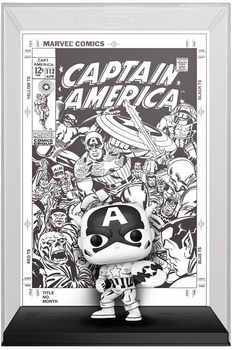 Фігурка Funko POP Comic Covers Marvel Captain America 9 см (0889698809610)