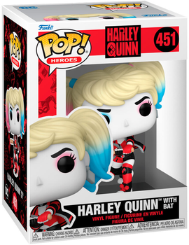 Фігурка Funko Pop DC Comics Harley Quinn with Bat 9 см (0889698656146)