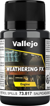 Акрилова фарба Vallejo Weathering FX Engine 73.817 40 мл Petrol Spills (8429551738170)