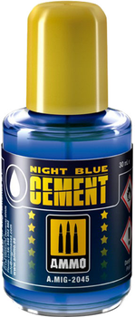 Клей Ammo Night Blue Cement 30 мл (8432074020455)