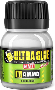 Klej akrylowy Ammo Ultra Glue Matt 40 ml (8432074020585)