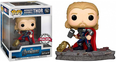 Figurka Funko Pop Deluxe Avengers Thor Assemble Exclusive 9 cm (0889698456357)