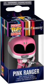 Брелок Funko Pocket POP Keychain Power Rangers 30th Anniversary Pink Ranger 4 см (0889698721516)