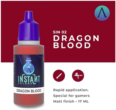 Фарба акрилова Scale75 Instant Colors 17 мл Dragon Blood (8412548900575)