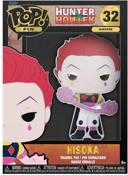 Przypinka Funko Hunter X Hunter POP Pin Hisoka 10 cm (0671803445000)