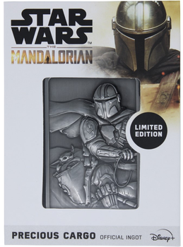 Plakietka kolekcjonerska Fanatik Precious Cargo Star Wars The Mandalorian Limited Edition (5060662467110)