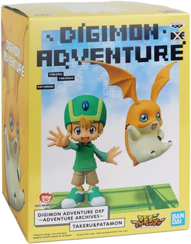 Набір фігурок Banpresto Digimon Adventure Takeru and Patamon 17 см (4983164189766)