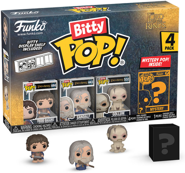 Набір фігурок Funko Bitty Pop Lord of the Rings Frodo 4 шт (0889698754569)