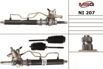 Рулевая рейка с ГУР Nissan Maxima A32 94-00, Samsung SM5 98-05, Samsung SM5 94-05 MSG NI207 (4900140U05, 4900144U00, 49001-44U10)