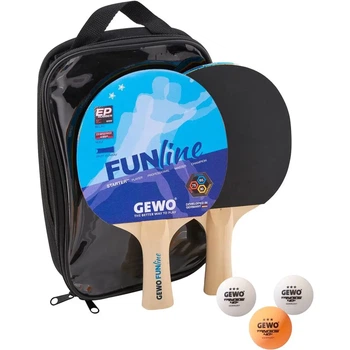 Набор для настольного тенниса GEWO Double-Fun 2 Bats 3 Balls (96960000) (931053)
