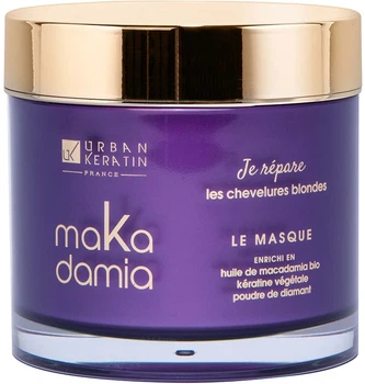 Маска Urban Keratin Makadamia для світлого натурального та фарбованого волосся 200 мл (3760121174833)