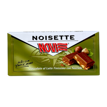 Молочный шоколад Novi Noisette с цельным фундуком 100 г