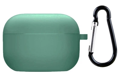 Силиконовый чехол Nik с карабином для AirPods 4 / pine needle