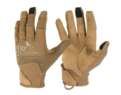 Рукавиці тактичні Helikon-Tex Tactical Gloves Hard 2XL Coyote/Green (RK-RNG-PO-1112A-B07-2XL)