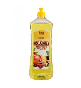 Мило рідке Фруктове асорті "Sabon" 1л.пуш-пул 0815