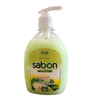 Крем-мило Авокадо Sabon 0,37 л. насос