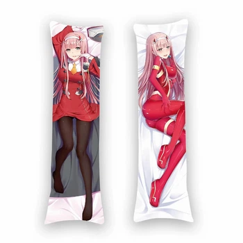 Подушка дакимакура Милый во франксе 02 Darling in the FranXX Зеро Ту 150х50 см (D1024)