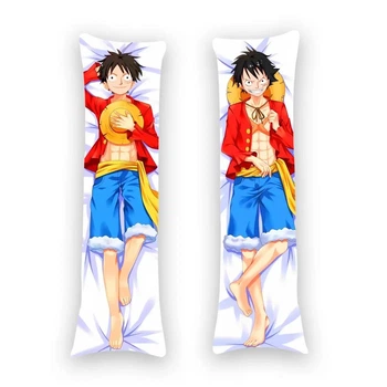 Подушка дакимакура Ван Пис One Piece Луффи 150х50 см (D1213)