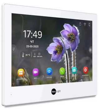 Wi-Fi видеодомофон Neolight ALPHA Hybrid White