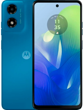 Мобільний телефон Motorola G04s 4/128GB Satin Blue (001012188168) 