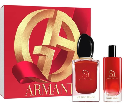 Zestaw damski Giorgio Armani Si Passione Woda perfumowana 50 ml + Miniaturka Woda perfumowana 15 ml (3614274109849)