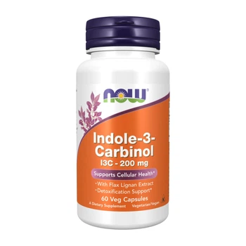 Индол 3 Карбинол (I3C) 200 мг Now Foods Indole-3-Carbinol 60 капсул (733739030566)