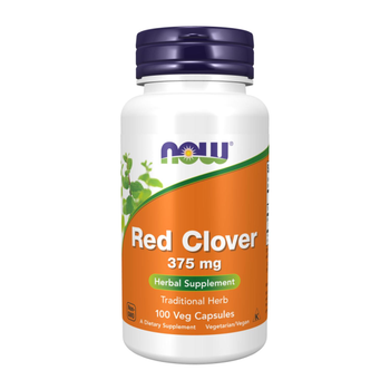 Красный клевер, Red Clover Now Foods, 375 мг 100 капсул