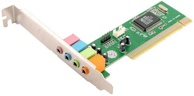 Звукова карта Manli C-Media 8738 PCI 4 канала bulk (M-CMI8738-4CH-Rev.1 bulk)