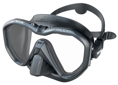 Маска для дайвінгу Seac ITALICA 50 чорна, (75-63NM/SBL)