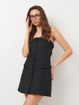 Сукня жіноча Zara 8723/601 XL Чорна (08723601401053)