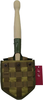 Саперна лопата М&М МСЛ50 Хакі в чохлі з MOLLE 1 Coyote Койот (213361)