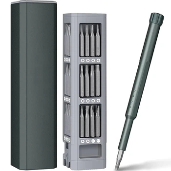 Отвертка с набором прецизионных магнитных бит U&P Screwdriver Set 45 шт (YT6044)